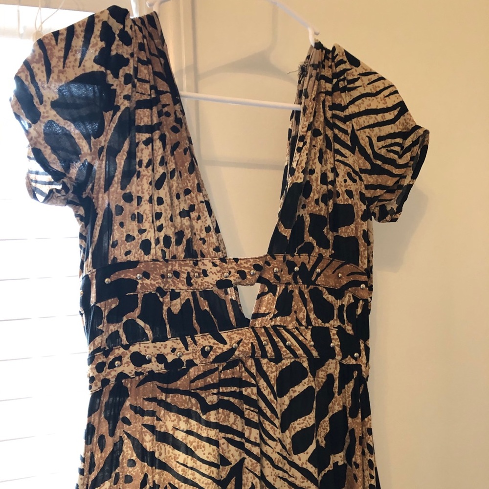 Novella Royals Harper Leopard Maxi Dress
